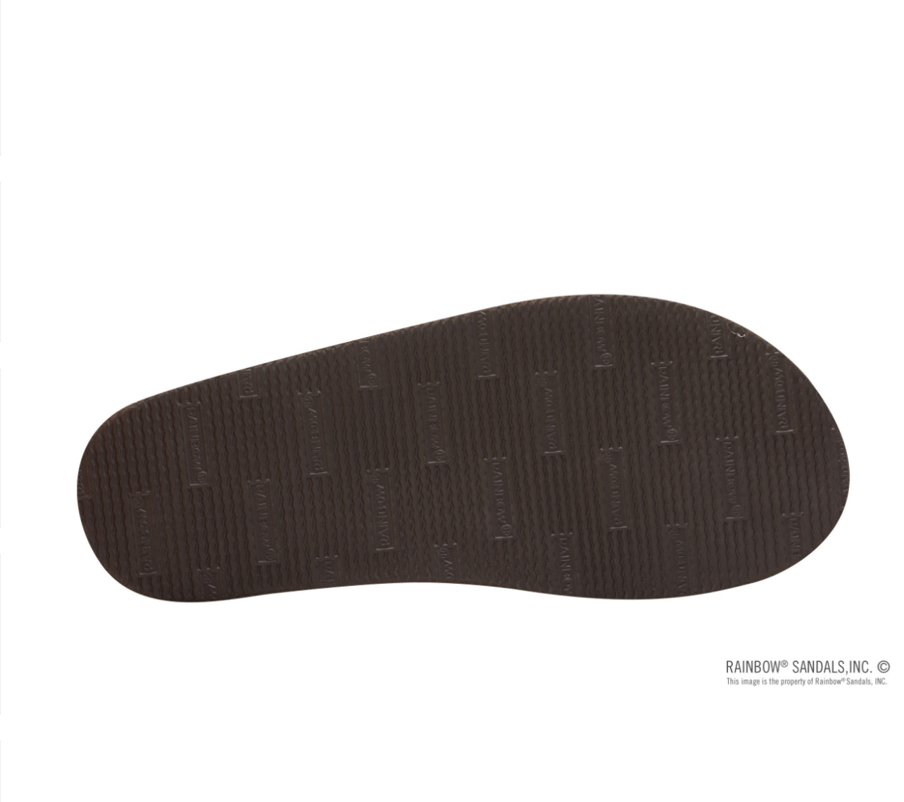 REDWOOD - Rainbow Single Layer Premier Leather with Arch Support 1" Strap