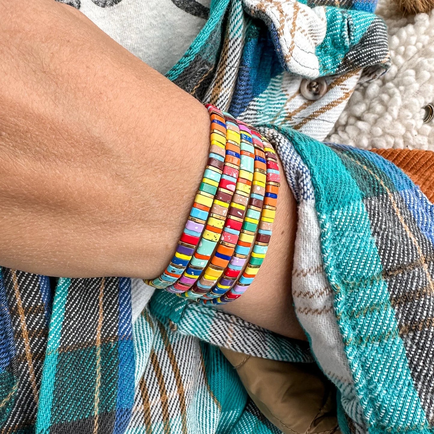 MALIBU - stackable stretch bracelet