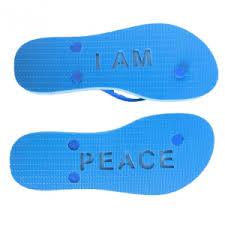 Moe Loco I Am Peace Sandal