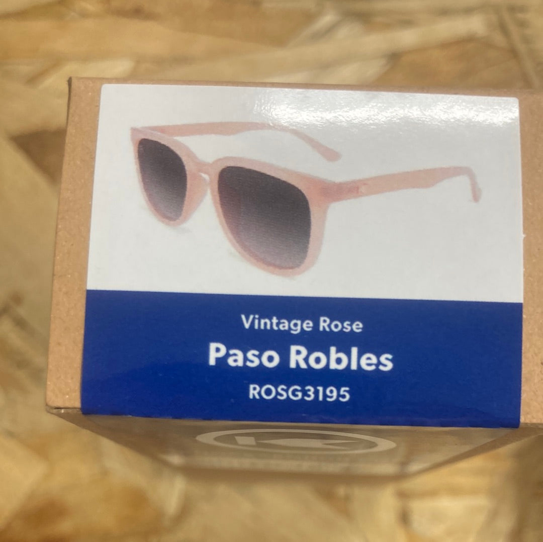 VINTAGE ROSE in PASO ROBLES - Polarized Knockaround Sunglasses