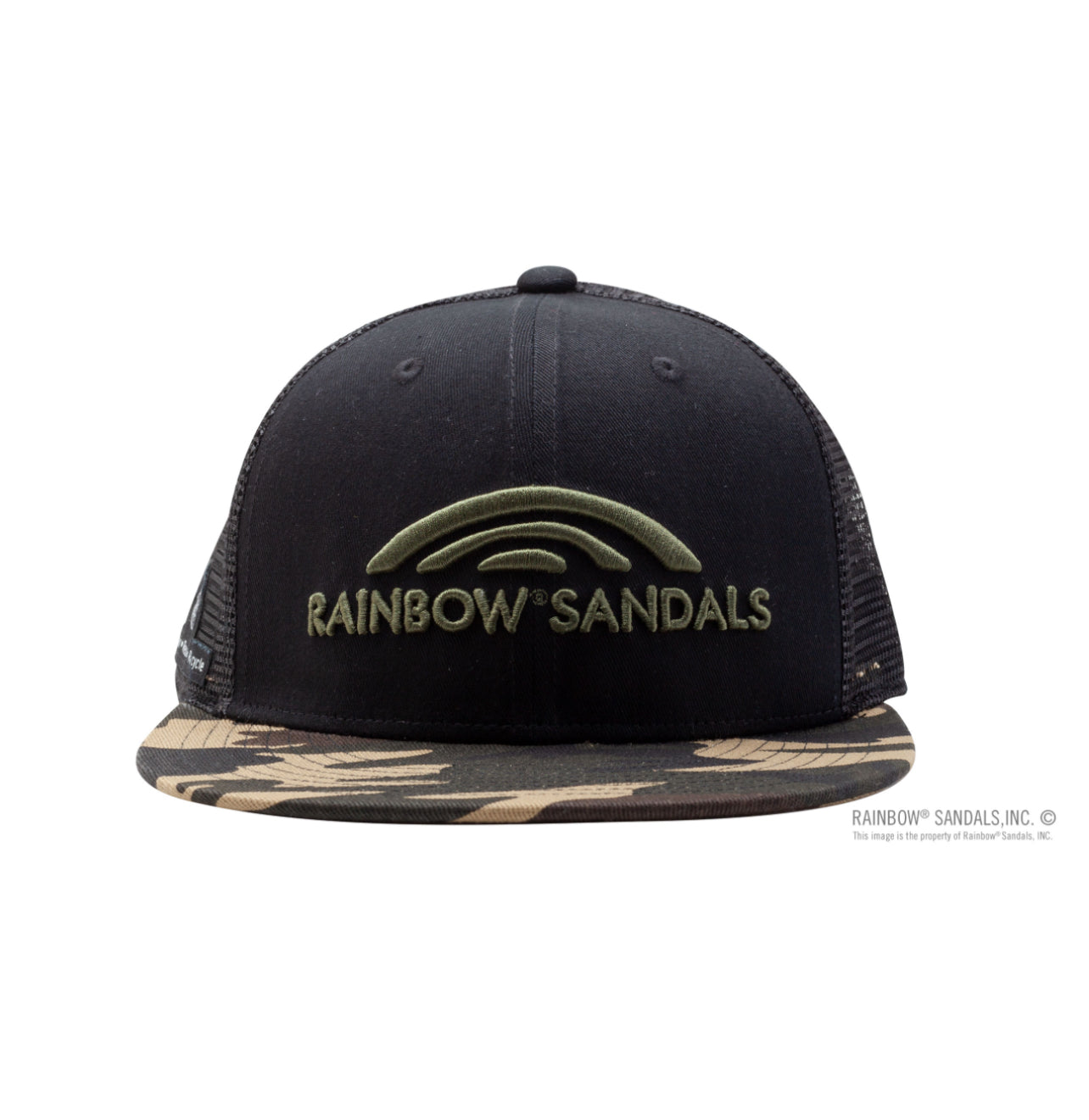 TRUCKER SNAP BACK HAT - Rainbow Sandals Camo