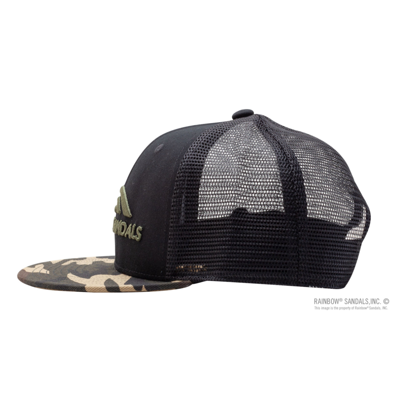 TRUCKER SNAP BACK HAT - Rainbow Sandals Camo