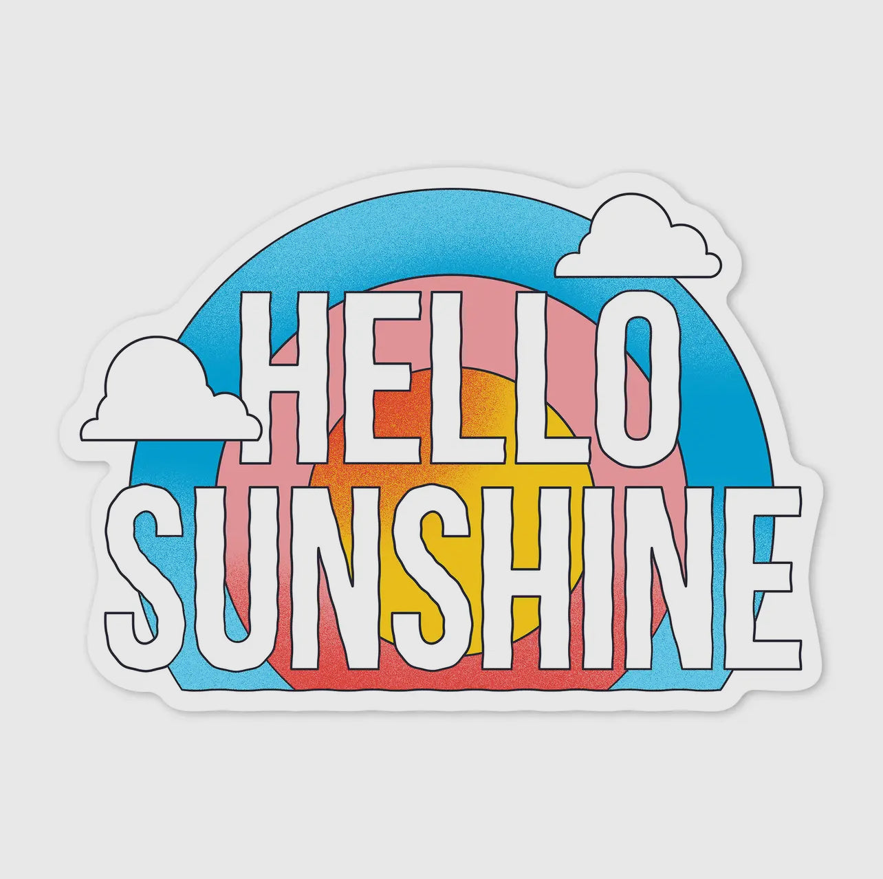 HELLO SUNSHINE - decal/sticker