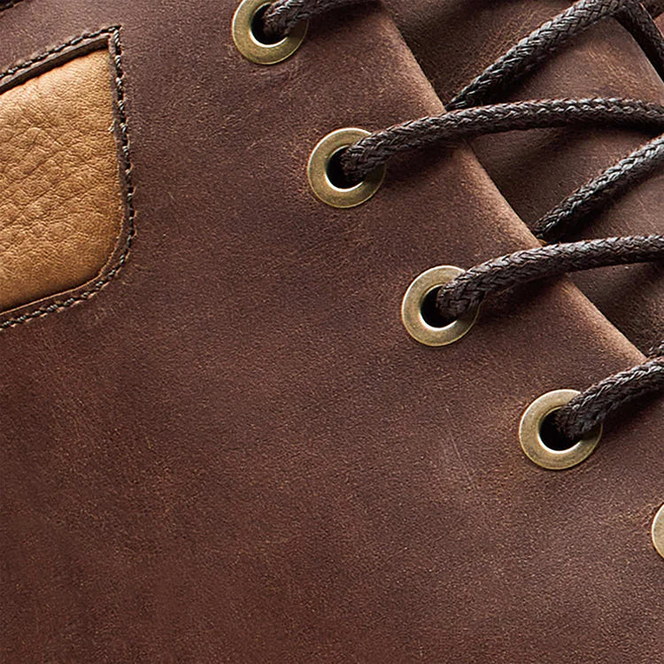 KEKAHA WATERPROOF LEATHER BOOTS - Olukai Toffee/Off White