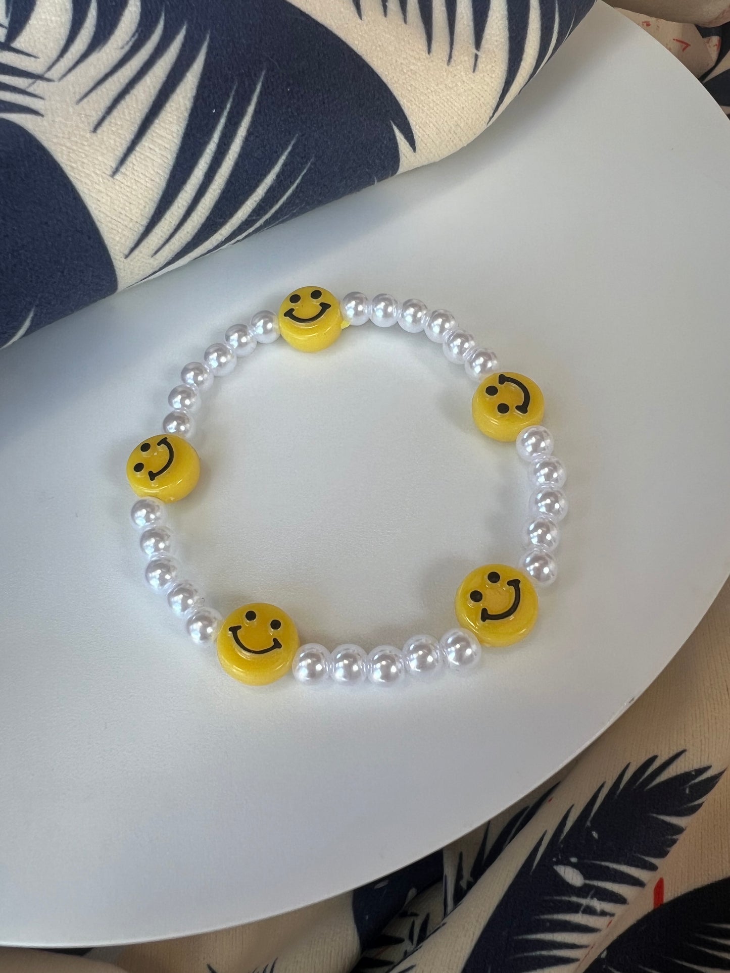 Stackable Smiley Stretchy Bracelet