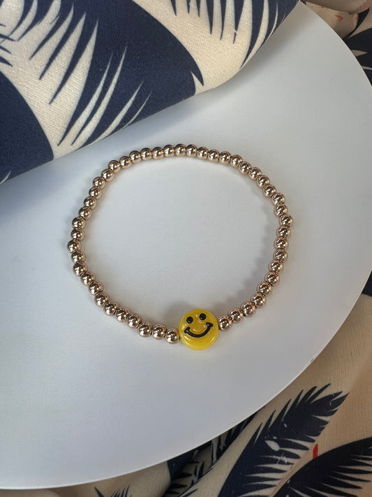 Stackable Smile Stretchy Bracelet