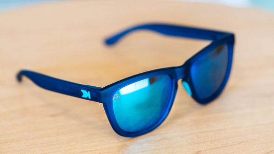 RUBBERIZED NAVY/MINT PREMIUMS SPORT - Polarized Knockaround Sunlasses