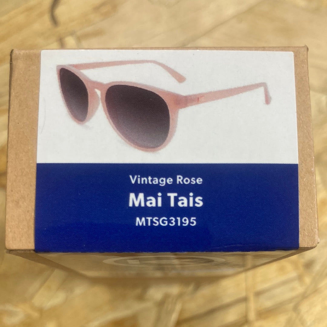 VINTAGE ROSE in MAI TAIS - Polarized Knockaround Sunglasses